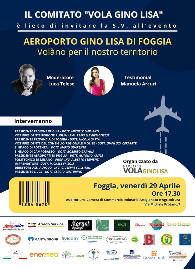 (Italiano) Aeroporto Civile “Gino Lisa” Foggia: Sponsorizzazione